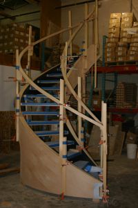 Curved Stair Construction #182