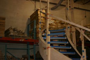 Curved Stair & Rail in Factory #184