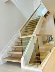 Modern Glass Staircase